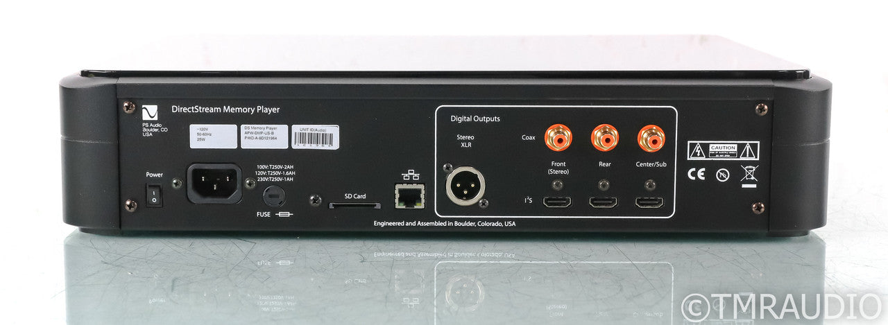 PS Audio DirectStream Memory Player CD / SACD Transport; DMP; Black; Remote