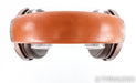 Focal Stellia Closed Back Headphones; Chocolate Leather Pair