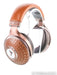 Focal Stellia Closed Back Headphones; Chocolate Leather Pair