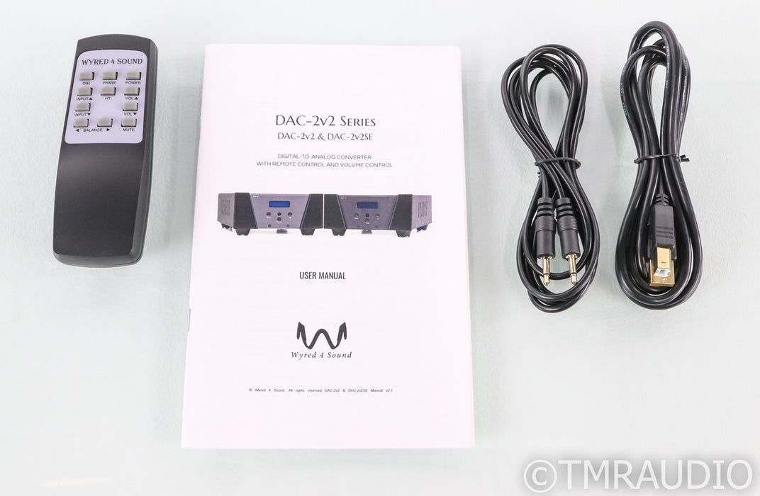 Wyred 4 Sound DAC-2v2 SE D/A Converter; USB; Remote