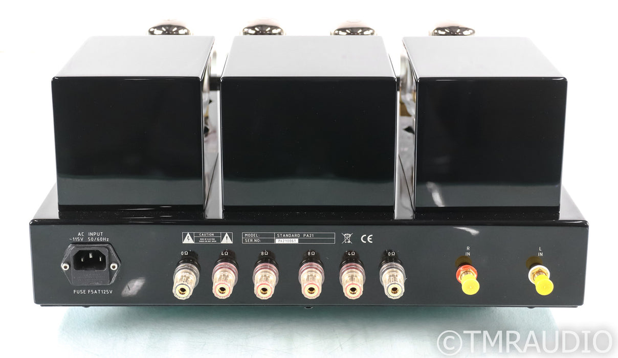 Mystere Standard PA21 Stereo Tube Power Amplifier; PA-21; Gloss Black