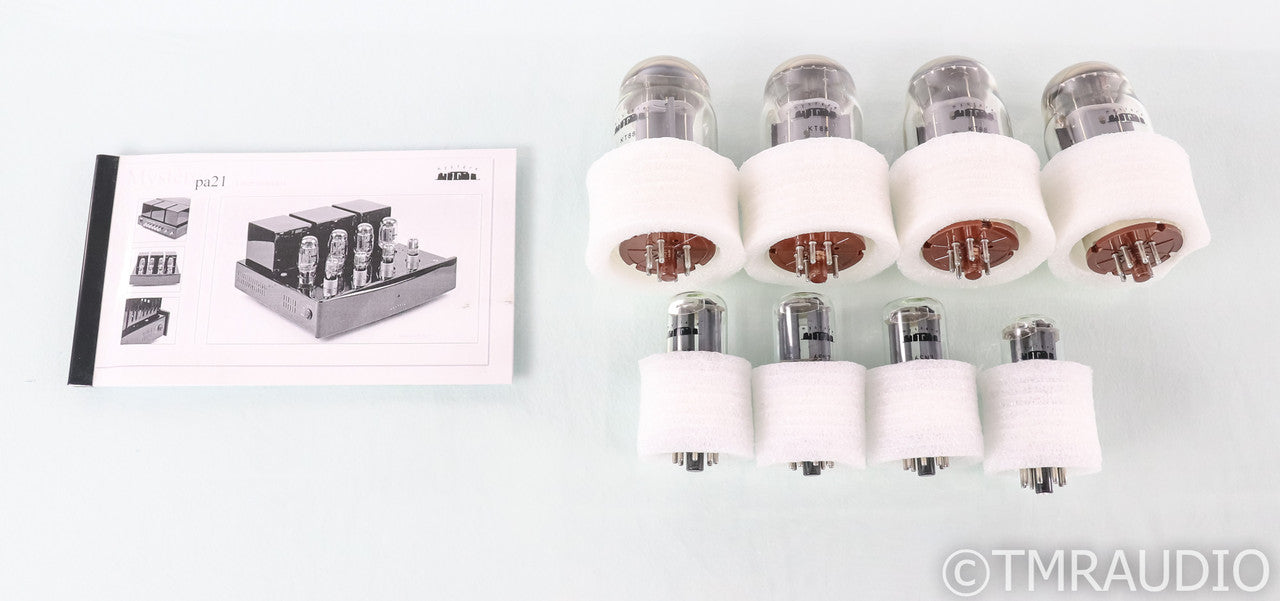 Mystere Standard PA21 Stereo Tube Power Amplifier; PA-21; Gloss Black