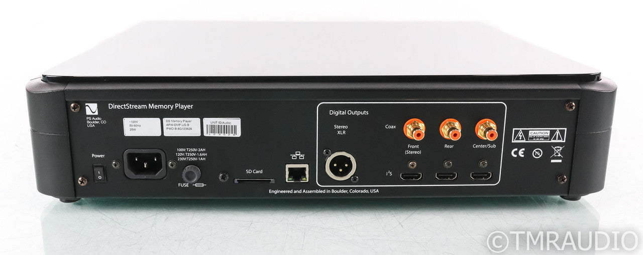 PS Audio DirectStream Memory Player CD / SACD Transport; DMP; Black