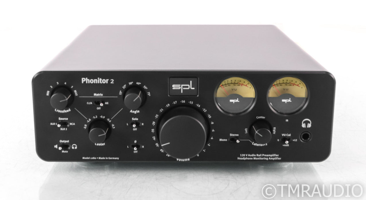 SPL Phonitor 2 Headphone Amplifier; Black