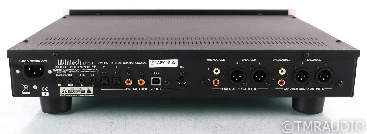 McIntosh D150 DAC; D-150; D/A Converter; USB; Remote
