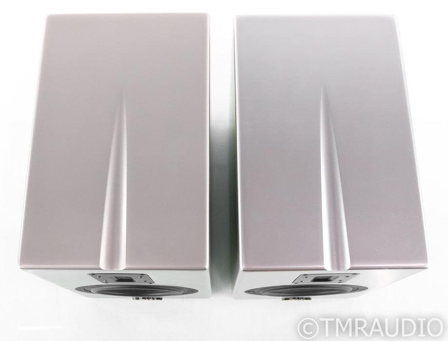Alta Audio IO Bookshelf Speakers; Legacy Series; Ribbon Tweeter; Silver Pair