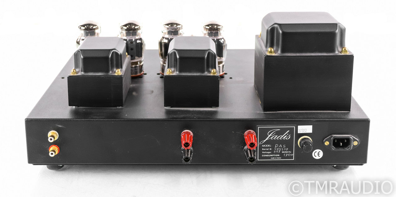 Jadis DA 5 Stereo Tube Power Amplifier; DA5 (New 6550 Tubes; Just Serviced)