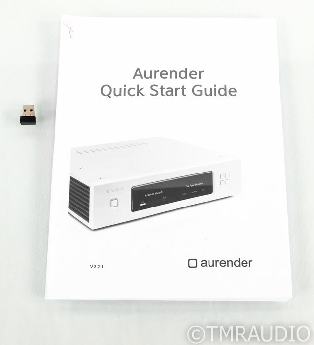 Aurender A100 Network Streamer / Server; A-100; Black; 2TB HDD
