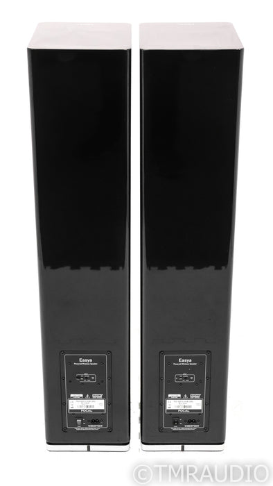 Focal Easya Wireless Powered Floorstanding Speakers; Easy-A; Gloss Black Pair