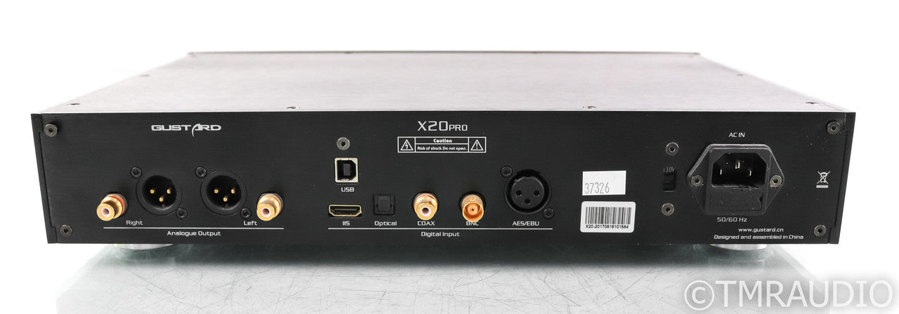 Gustard DAC-X20Pro DAC; D/A Converter; USB; DACX20-Pro; Black; D/A Converter; USB; DACX20-Pro; Black