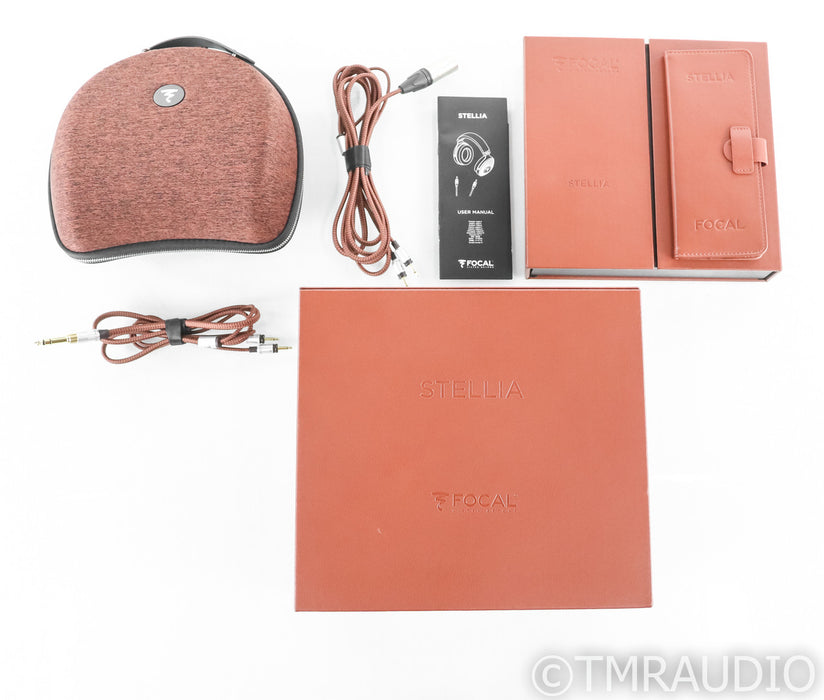 Focal Stellia Closed Back Headphones; Chocolat