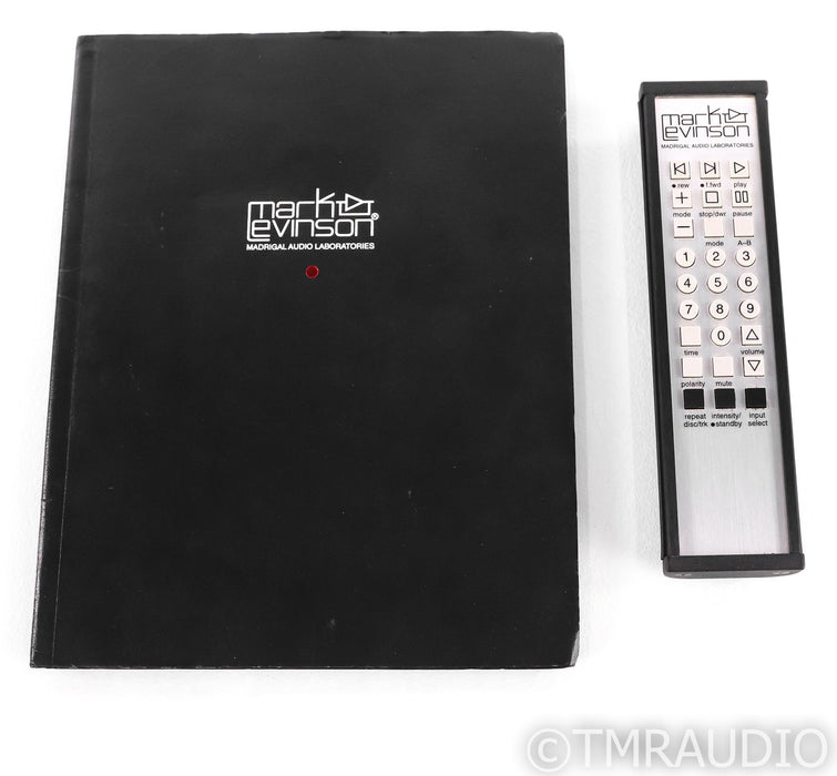 Mark Levinson No. 39 CD Player / DAC; No.39; Remote