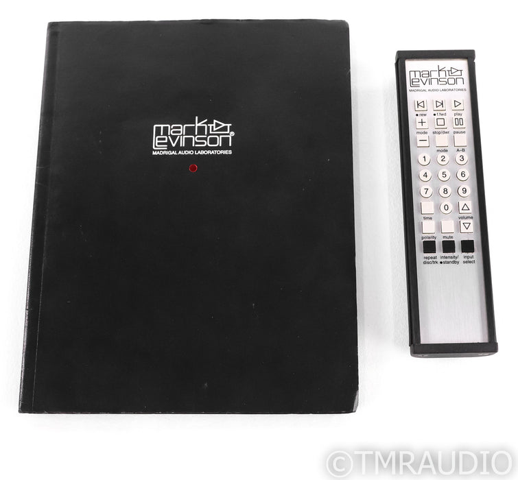 Mark Levinson No. 39 CD Player / DAC; No.39; Remote
