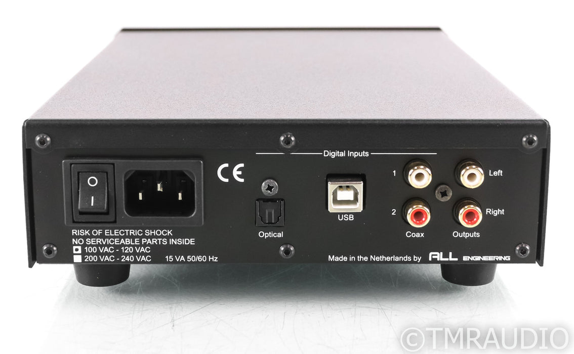Metrum Acoustics Amethyst DAC / Headphone Amplifier; D/A Converter; R-2R; Black