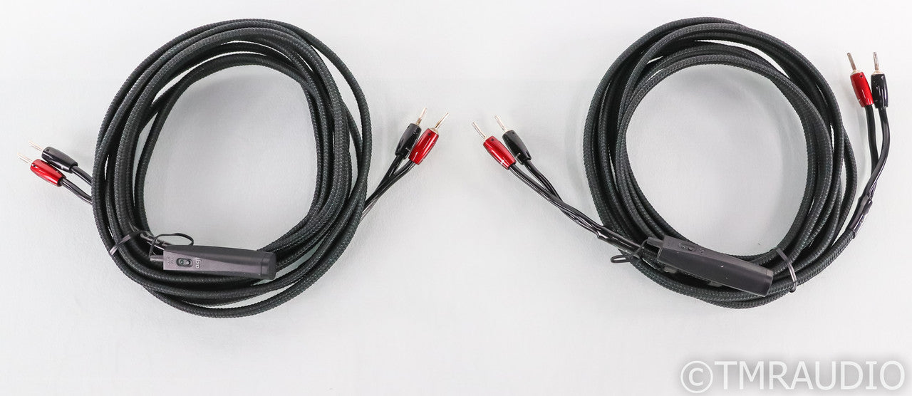 AudioQuest Rocket 88 Silver Plated Speaker Cables; 19ft Pair; 72v DBS