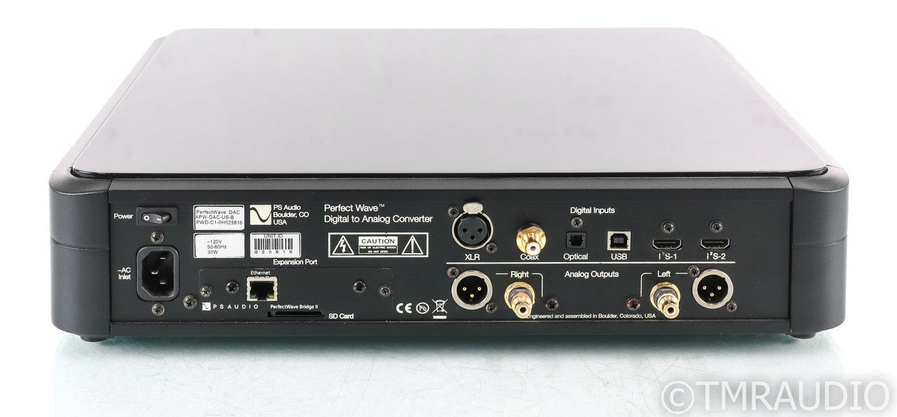 PS Audio PerfectWave DAC /w Bridge II; D/A ConverterBlack (Used); D/A ConverterBlack (Used)
