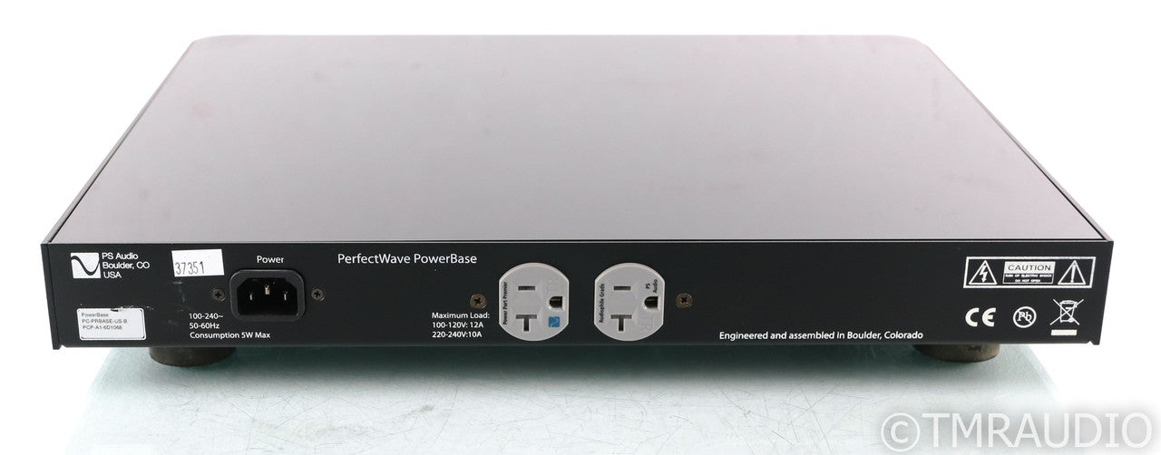 PS Audio PerfectWave Powerbase AC Power Conditioner; Isolator; Black