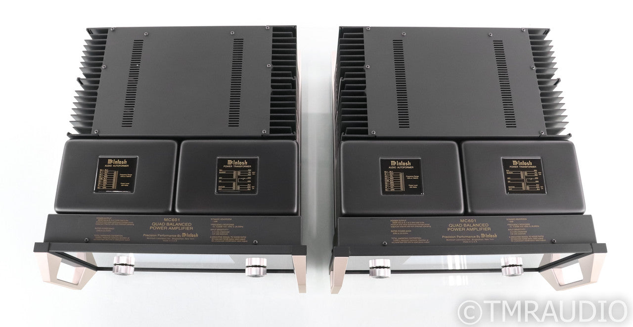 McIntosh MC601 Mono Power Amplifier; MC-601; Pair