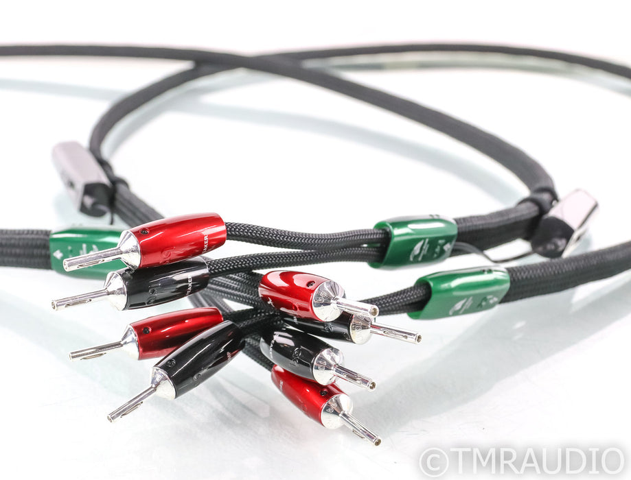 AudioQuest Robin Hood ZERO Speaker Cables; 8ft Pair; 72v DBS (Open Box)