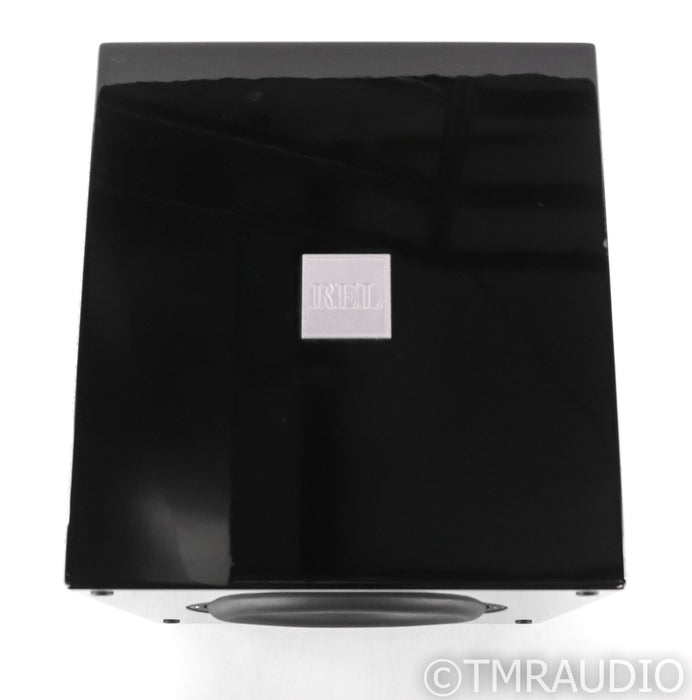 REL T/7i 8" Powered Subwoofer; T7I; Gloss Black; T7I; Gloss Black