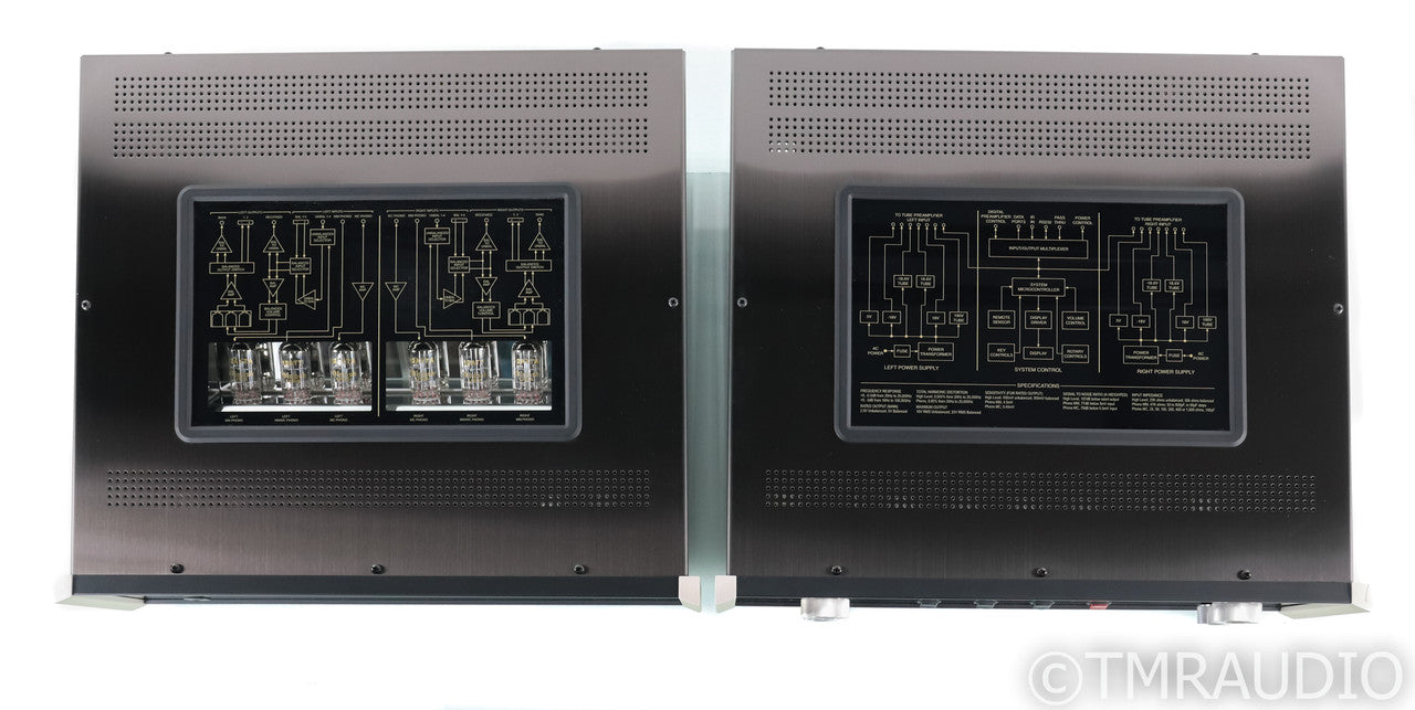 McIntosh C1100T Tube Preamplifier w/ C1100C Controller; MM / MC Phono; Remote