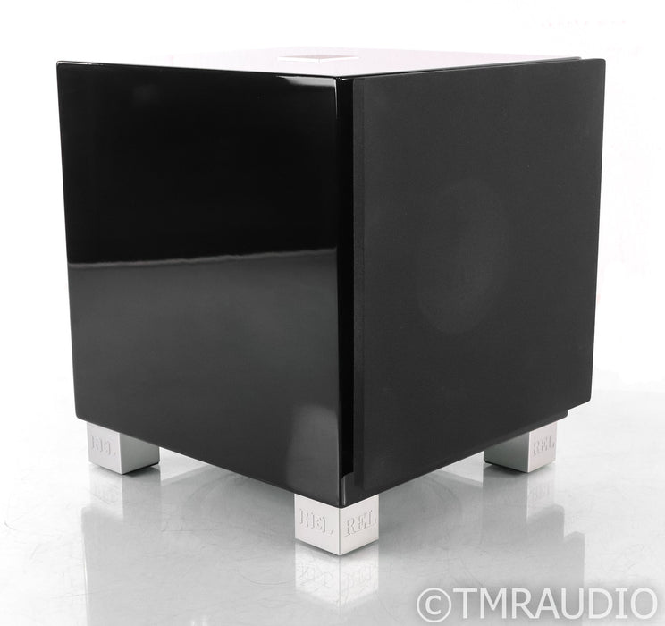 REL T/7i 8" Powered Subwoofer; T7I; Gloss Black