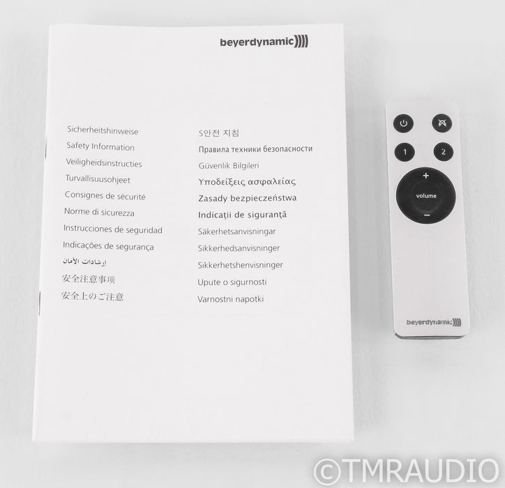 Beyerdynamic A2 Headphone Amplifier / Stand; Remote; Silver; A-2