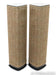 Linn 520 Floorstanding Speakers; Black w/ Barley Fabric Pair