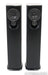 Linn 520 Floorstanding Speakers; Black w/ Barley Fabric Pair