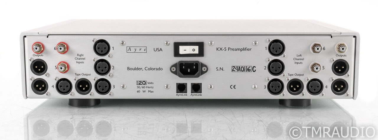 Ayre KX-5 Twenty Stereo Preamplifier; KX5-20; Silver; KX5-20; Silver