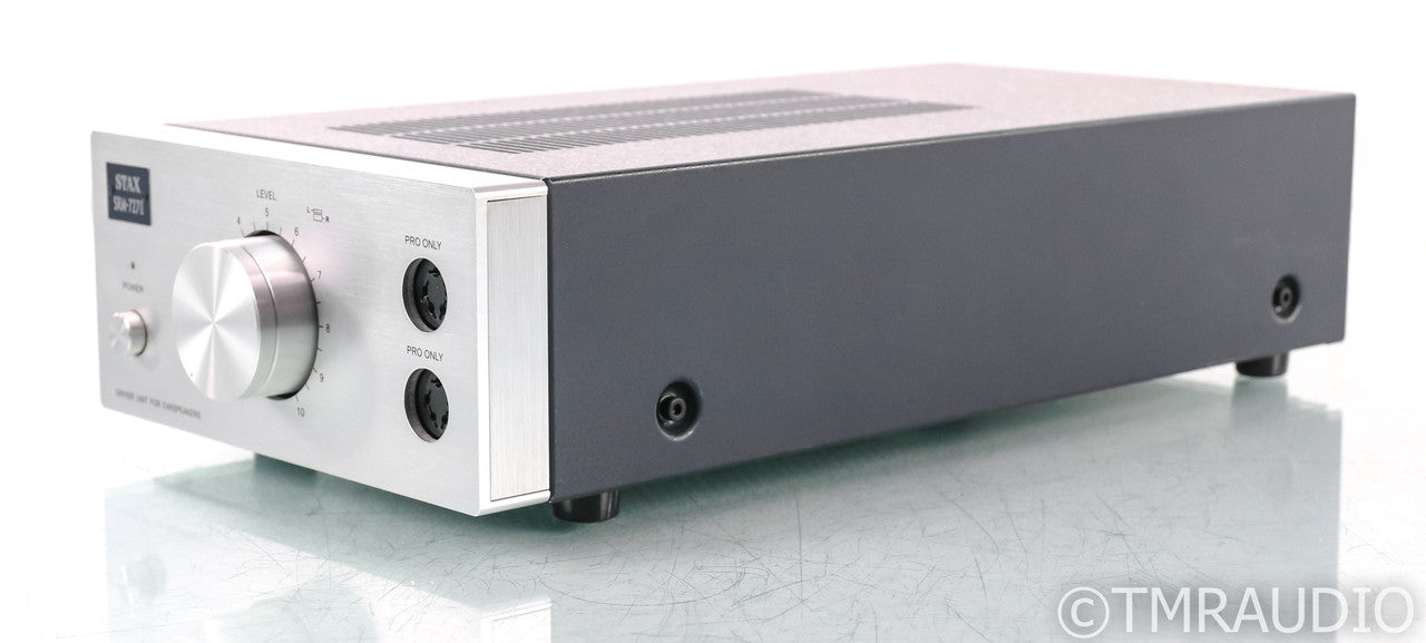 Stax SRM-727II Electrostatic Headphone Amplifier; SRM727II; Energizer; Silver