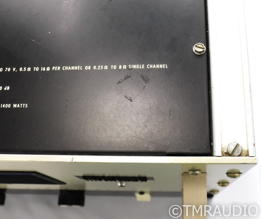 McIntosh MC2300 Vintage Stereo Power Amplifier; MC-2300; Collector's Dream