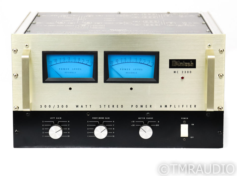 McIntosh MC2300 Vintage Stereo Power Amplifier; MC-2300; Collector's Dream