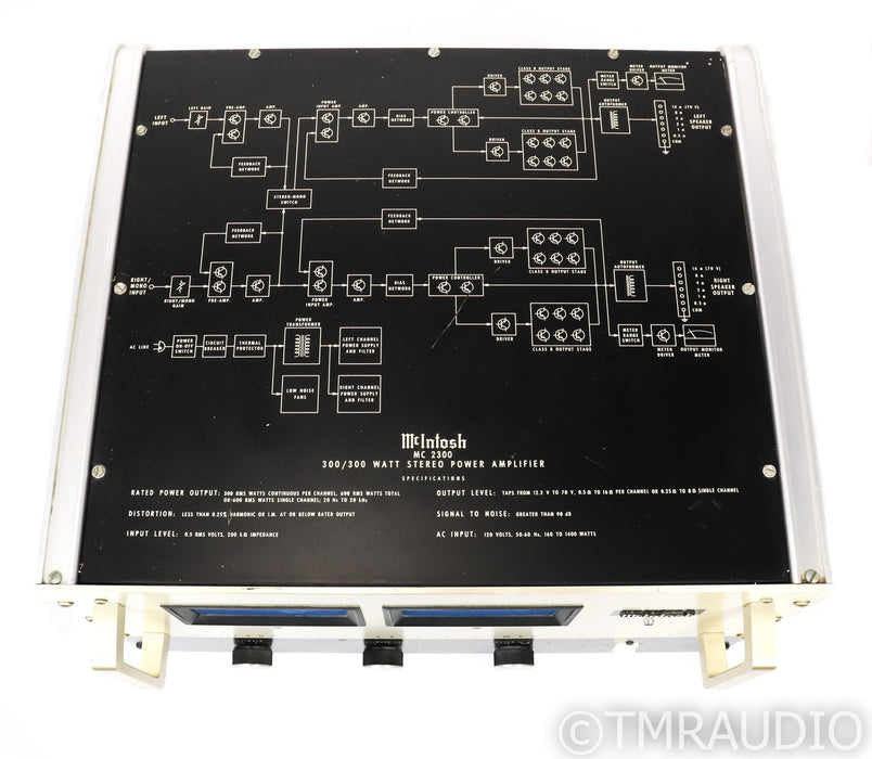 McIntosh MC2300 Vintage Stereo Power Amplifier; MC-2300; Collector's Dream