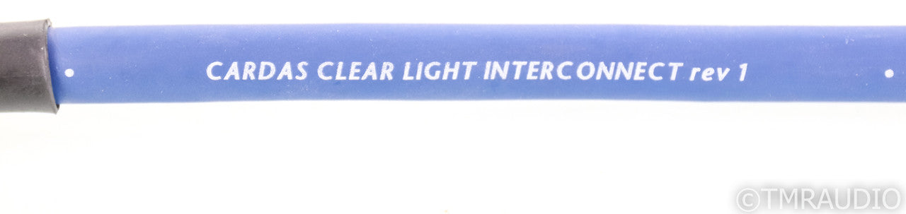 Cardas Clear Light XLR Cables; 1m Pair Balanced Interconnects; rev 1