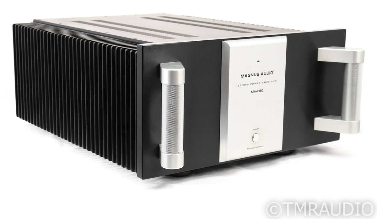Magnus Audio MA-280 Stereo Power Amplifier; MA280; Canary