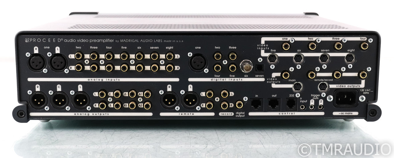 Proceed AVP 5.1 Channel Home Theater Processor; Remote; AS-IS (No Output); Remote; AS-IS (No Output)