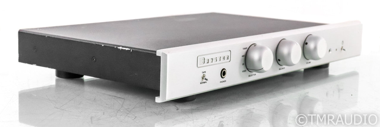 Bryston BP6 Stereo Preamplifier; BP-6; Silver (No Remote)