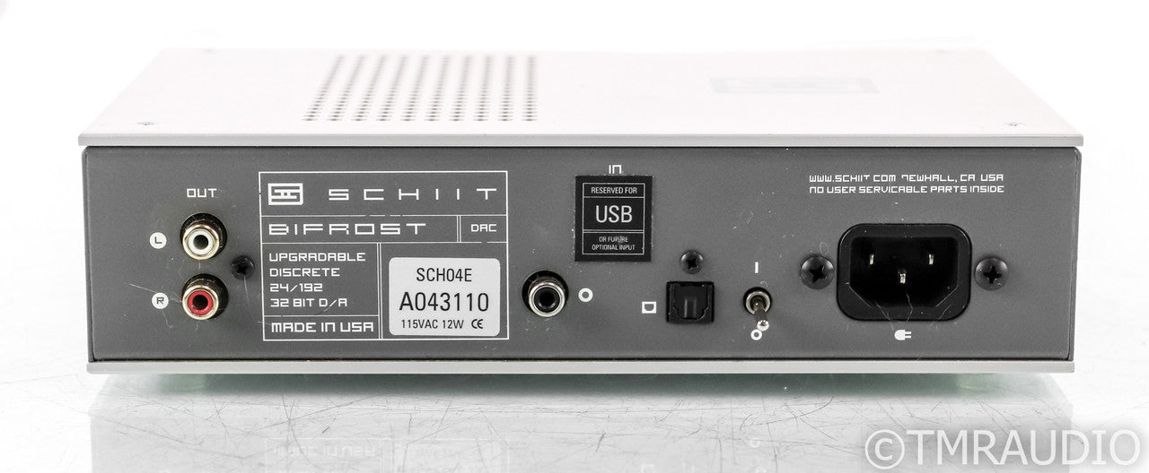 Schiit Bifrost DAC; D/A Converter; Silver (No Remote)