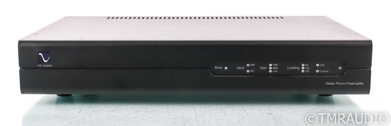 PS Audio Stellar Phono MM / MC Phono Preamplifier; Black; Remote (Used)
