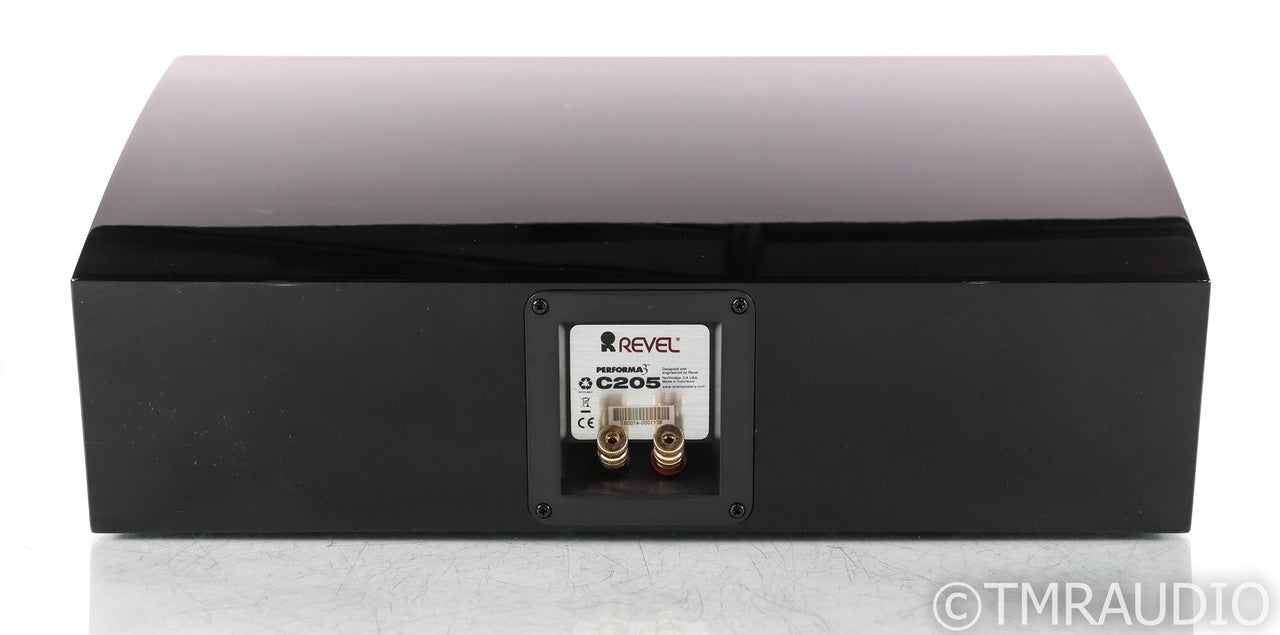 Revel C205 Center Channel Speaker; C-205; Gloss Black; Performa 3