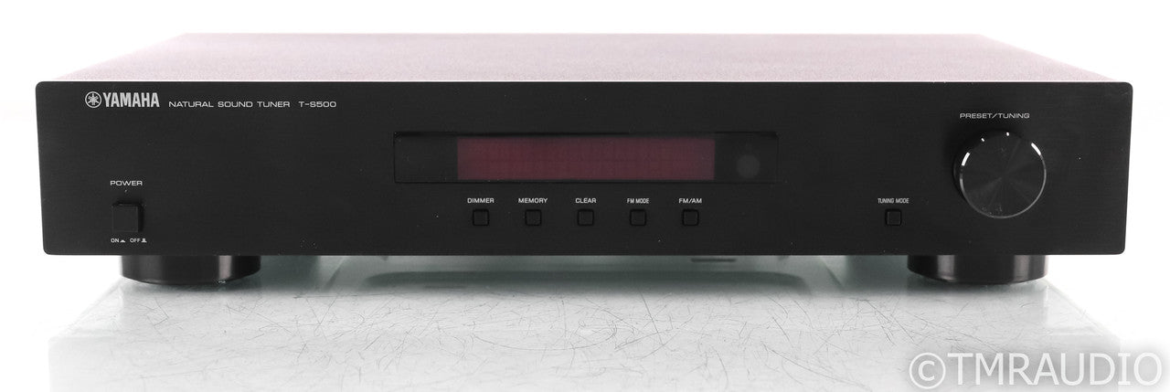 Yamaha T-S500 AM / FM Tuner; TS500; Black; Remote