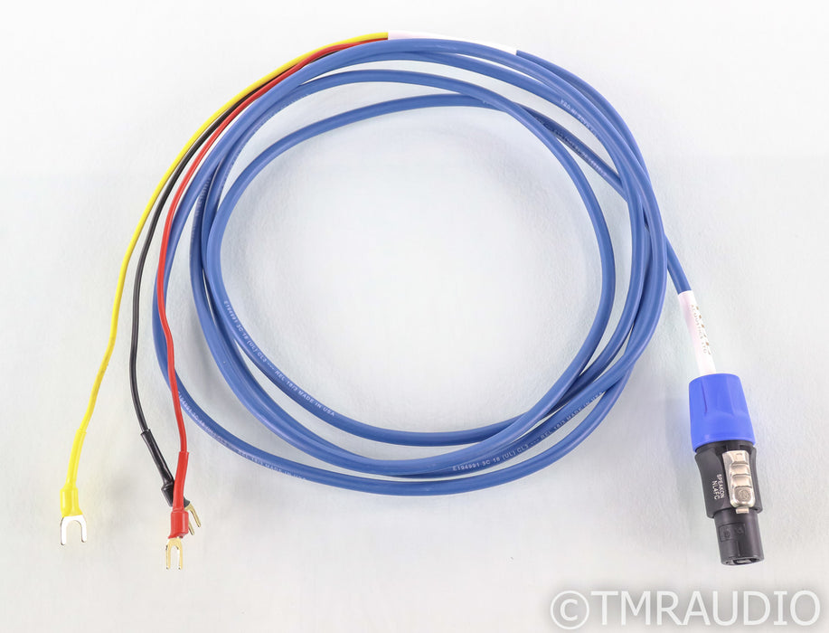 REL Bassline Blue Subwoofer Cable; Speakon; 3m