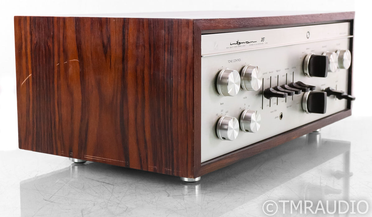 Luxman CL35 Mk-III Vintage Stereo Tube Preamplifier; CL-35 MKIII (Serviced)