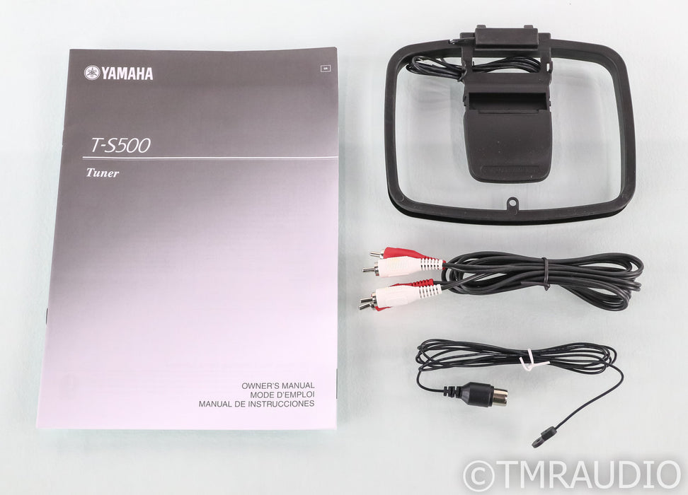 Yamaha T-S500 AM / FM Tuner; TS500; Black