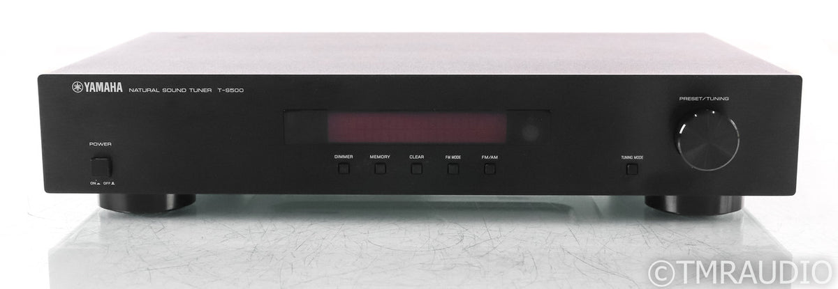Yamaha T-S500 AM / FM Tuner; TS500; Black — The Music Room