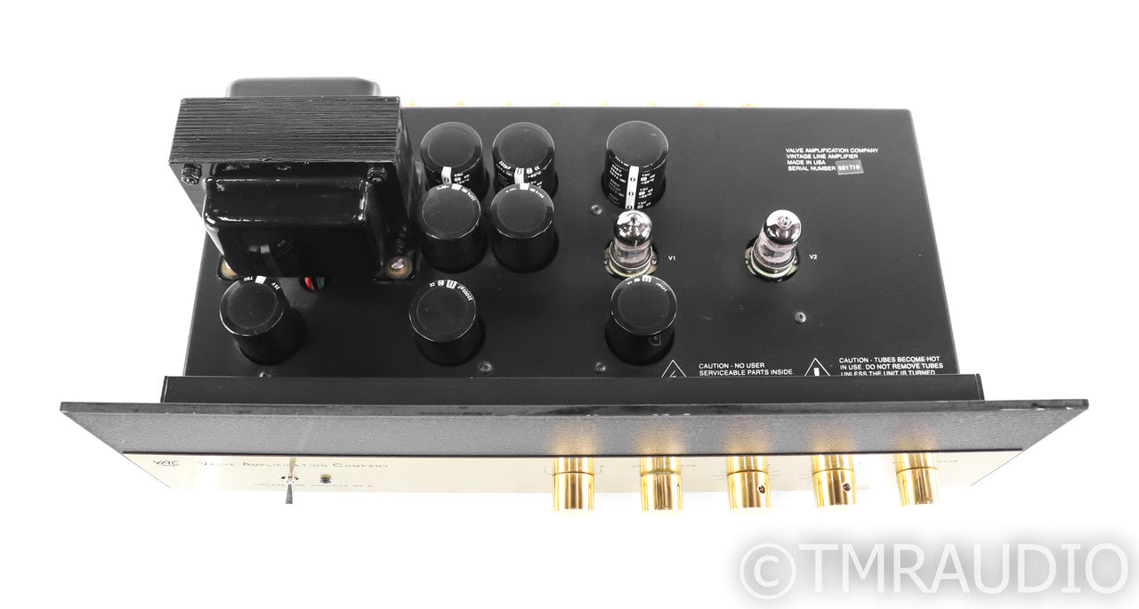Valve Amplification Company Vintage Line Amplifier MKII Tube Preamplifier; VAC; VAC