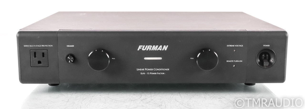 Furman Elite-15 PFi AC Power Line Conditioner; Elite15 Power Factor i; Black