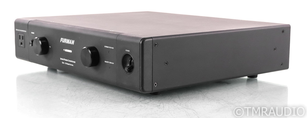 Furman Elite-15 PFi AC Power Line Conditioner; Elite15 Power Factor i; Black