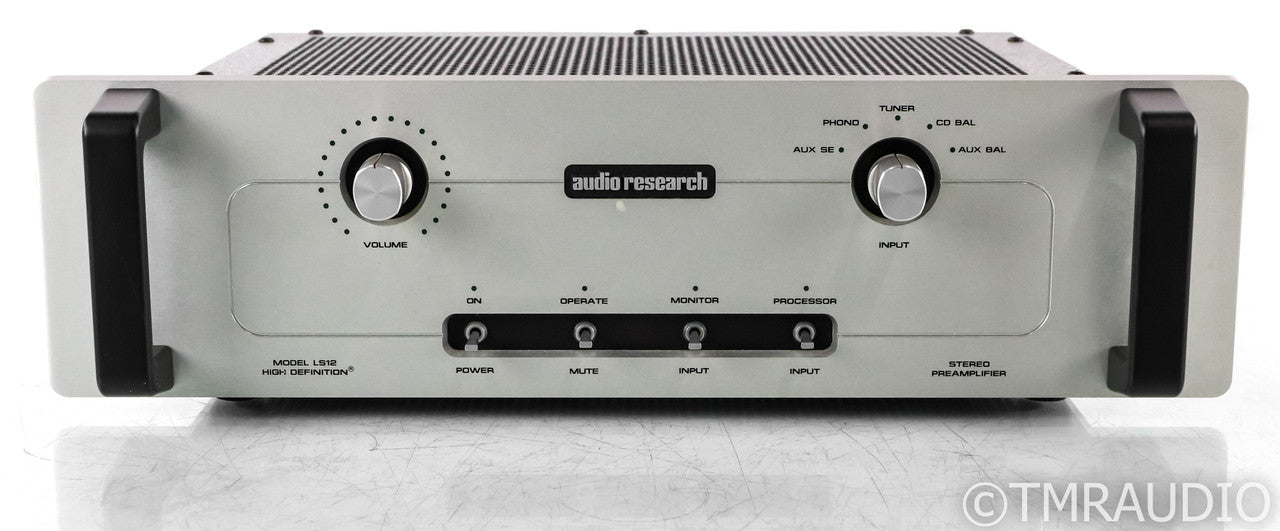 Audio Research LS12 Stereo Preamplifier; LS-12; Silver; Remote